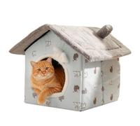 Feline Cocoon Sleeper, cabaña de Envuelta, de Mascotas cálido y cómodo, Mantiene la Comodidad Lavable a máquina, para apartamento, salón, Oficina, Comodidad de Temporada, retiro de