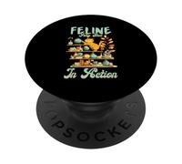 Feline Feng Shui In Action PopSockets PopGrip Adhesivo