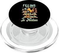 Feline Feng Shui In Action PopSockets PopGrip para MagSafe