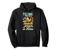 Feline Feng Shui In Action Sudadera con Capucha