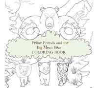 Feline Friends and the Big Mean Bear coloring book