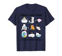 Feline Fun Cat Terapeuta de terapia ocupacional funcional OT Camiseta
