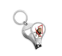 Feline Lion Box Feroz Fingernail Clipper Cutter Abridor Llavero Scissor