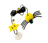 Felines Fun Swing Cats Ejercicio Columpio Fácil de Instalar Juguete Alivia Depresiones Para Amigo Peludo Elástico Cuerda Juguete