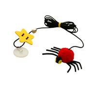 Felines Fun Swing Cats Ejercicio Columpio Fácil de Instalar Juguete Alivia Depresiones Para Amigo Peludo Elástico Cuerda Juguete