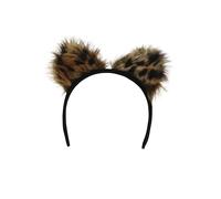 Felino Fantasy Leopardo Orejas Adulto Animal Gato Halloween Accesorio de Disfraz