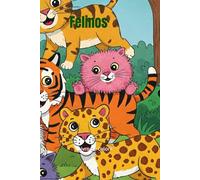 Felinos: Livro de colorir (Bichos)