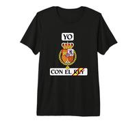 Felipe IV - Yo con el Rey Monarquía España Escudo de Armas Camiseta Premium