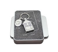 FeliSun Memoria Flash USB 3.0 32GB Pendrive USB Stick Metal Forma de La Casa Memoria USB Drive USB Key Memoria Stick para PC, Televisión, Coche,ect (32GB)