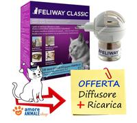 FELIWAY Classic Abituante Doméstico Para Gatos: Difusor y Recarga/ Spray 60 ml