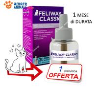 FELIWAY Classic Abituante Doméstico Para Gatos: Difusor y Recarga/ Spray 60 ml