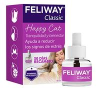 FELIWAY Classic - Antiestrés para gatos - Marcaje con orina, Miedos, Cambios en el entorno, Arañazos Verticales (Recambio 1 x 48ml)
