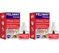 FELIWAY Friends - Recambio de feromonas calmantes para 30 días (48mililitro) - Ayuda a Crear armonía y a Reducir conflictos Entre Gatos Que Viven Juntos. Recomendado por Veterinarios. (Paquete de 2)
