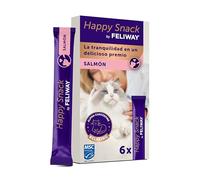 Happy Snack by Feliway Salmón para Gatos 6 sticks