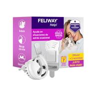 FELIWAY Help! Difusor + Recambio de Feromonas Calmantes para Gatos | Ayuda en Situaciones de Estrés Ocasional, Eficacia Demostrada, Sin Olores, Recomendado por Veterinarios, 7 días