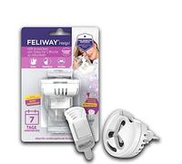 FELIWAY Help! Kit de iniciación de evaporador de feromonas de 7 días - Ayuda en situaciones estresantes a corto plazo para un mayor equilibrio, recomendado por veterinarios, clínicamente probado
