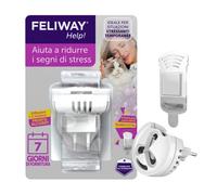 FELIWAY Help! Kit Difusor Calmante para Gatos - 7 días - Ayuda a tranquilizar a tu gato cada día o en ocasiones estresantes. Recomendado por veterinarios, clínicamente probado.