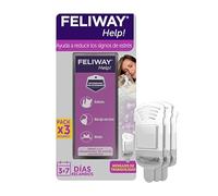 Feliway Recambio feromonas Help! 21 días (3x7) - Calma estrés puntual - Recomendado por veterinarios