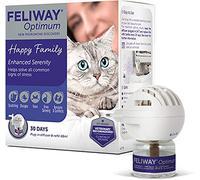 FELIWAY Optimum - Antiestrés para gatos - Complejo de feromonas calmantes para una serenidad reforzada - Kit completo de 30 días
