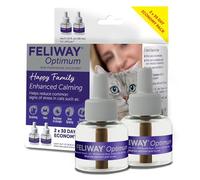 FELIWAY Optimum, Repuesto de feromonas calmantes mejoradas para 30 días, Paquete de 2