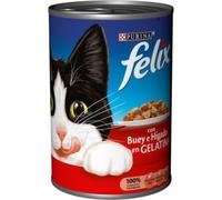 400 g Felix Buey e Hígado en Gelatina lata