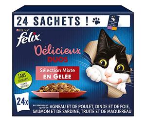 Felix Delicious Duos de Jalea - Selección Mixta - 24 x 85 g Todos los tamaños