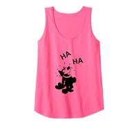 Felix el Gato Haha Riendo - Vintage 1920s Retro Cartoon Camiseta sin Mangas