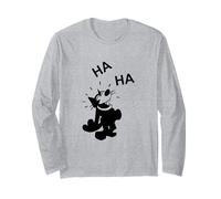 Felix el Gato Haha Riendo - Vintage 1920s Retro Cartoon Manga Larga