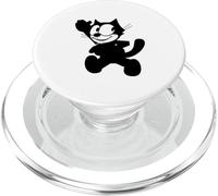 Félix el Gato Saludando a Judy - Arte de Dibujos Animados Vintage PopSockets PopGrip para MagSafe