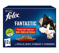 Felix Fantástico - Deliciosa selección de gelatina - Pack 12 - Cantidad: PACK 12 x 85 g