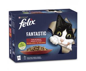 Felix Fantástico - Deliciosa selección de gelatina - Pack 12 - Cantidad: PACK 12 x 85 g