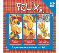 Felix Hörspielbox 2: Zirkusbriefe von Felix / Weltbeste Briefe von Felix / Felix bei den Kindern dieser Welt