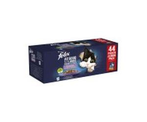 Felix húmedo gato selección de sabores pack surtido 44x85 gr