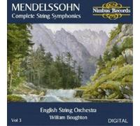Felix Mendelsso Complete String Symphonies Vol. 3 (Bought (CD) (Importación USA)