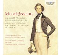 Felix Mendelsso Mendelssohn: Concerto for Violin, Piano a (CD) (Importación USA)
