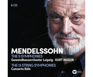 Felix Mendelsso Mendelssohn: The 5 Symphonies/The 13 Stri (CD) (Importación USA)