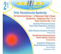 Felix Mendelssohn_bartholdy - Ein Sommernachtstraum, Symphonien 9 10, Piano Concertos 1 2