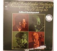 Felix Mendelssohn-Bartholdy - Felix Mendelssohn-Bartholdy / Juilliard String Quartet - Streichquartette Nr. 2 A-Moll Op. 13 + Nr. 3 D-Dur Op. 44,1 - CBS - 61 587, CBS - BC 1287