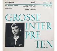 Felix Mendelssohn-Bartholdy - Konzert Für Klavier Und Orchester Nr.1 G-moll Op. 25 / Konzert Für Klavier Und Orchester "Pastorale"