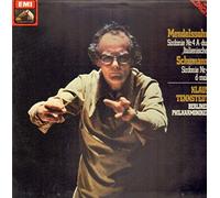 Felix Mendelssohn-Bartholdy / Robert Schumann - Klaus Tennstedt , Berliner Philharmoniker - Mendelssohn Sinfonie Nr.4 A-dur "Italienische" / Schumann Sinfonie Nr.4 d-moll - His Master's Voice - 1C 067-03 904 T