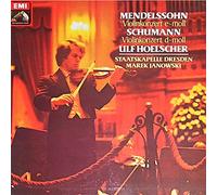 Felix Mendelssohn-Bartholdy - Robert Schumann - Marek Janowski - Staatskapelle Dresden - Ulf Hoelscher - Violinkonzert E-Moll - D-Moll - EMI Electrola - 1C 063-03 647