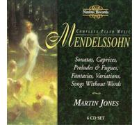Felix Mendelssohn Complete Piano Music (Jones) (CD) Album (Importación USA)