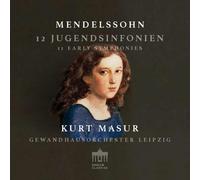 Felix Mendelssohn – Doce sinfonías de juventud – CD – Masur – Edel – Importación USA