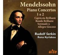 Felix Mendelssohn Mendelssohn: Piano Concertos 1 & 2 (CD) (Importación USA)