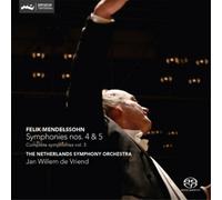 Mendelssohn : Intégrale des symphonies, vol. 3. De Vriend.