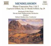 Felix Mendelssohn Piano Concertos Nos. 1 & 2 (CD) Album (Importación USA)