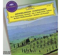 Felix Mendelssohn Symphonies Nos. 3 & 4 (CD) Album (Importación USA)