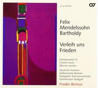 FELIX MENDELSSOHN Verleih Uns Frieden: Church Music 6 (CD) (Importación USA)