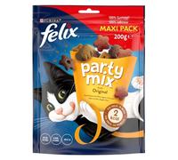 Felix Party Mix Original Mix Snack para Gatos 5 x 200 gr