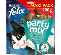Felix Party Mix Seaside Cat Snacks - 200g - ¡Deliciosa Mezcla para tu Gato!
